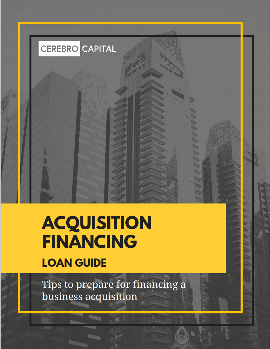 Image: Cover Acquisition Financing Loan Guide